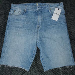 NWT 7 For All Mankind bermuda shorts